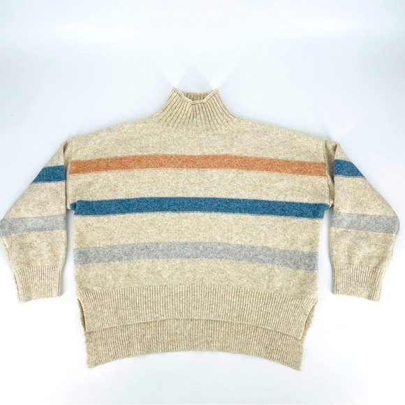 Fate - Striped Mock Turtleneck Sweater - Size Small - Picture 8 of 10
